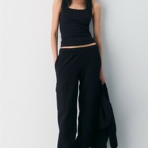 Cozy Sweatfleece Mega Cargo Jogger (M)